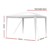 darrahopens Home & Garden > Shading Instahut Wedding Gazebo Outdoor Marquee Party Tent Event Canopy Camping 3x3 White