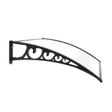 darrahopens Home & Garden > Shading Instahut Window Door Awning Door Canopy 1mx2.4m DIY Patio Outdoor SunShield