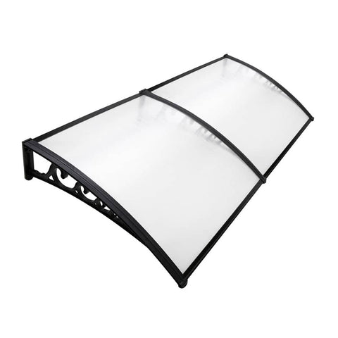 darrahopens Home & Garden > Shading Instahut Window Door Awning Door Canopy 1mx2.4m DIY Patio Outdoor SunShield