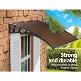 darrahopens Home & Garden > Shading Instahut Window Door Awning Door Canopy Outdoor Patio Cover Shade 1.5mx3m DIY BR