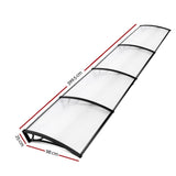 darrahopens Home & Garden > Shading Instahut Window Door Awning Door Canopy Patio UV Sun Shield 1mx4m DIY