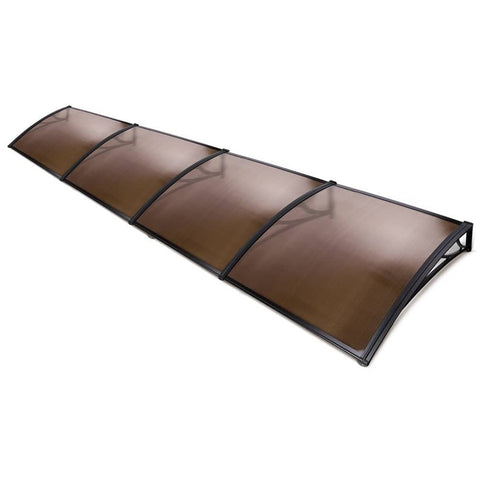 darrahopens Home & Garden > Shading Instahut Window Door Awning Door Canopy Patio UV Sun Shield 1mx4m DIY BR