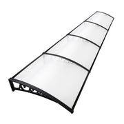 darrahopens Home & Garden > Shading Instahut Window Door Awning Door Canopy Patio UV Sun Shield Transparent 1mx4m DIY