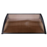 Darrahopens Home & Garden > Shading Instahut Window Door Awning Outdoor Canopy SunShield Patio 1mx2.4m DIY Brown