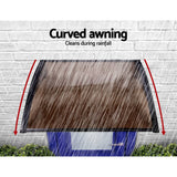 Darrahopens Home & Garden > Shading Instahut Window Door Awning Outdoor Door Canopy Patio Awning 1mx1.2m DIY Brown