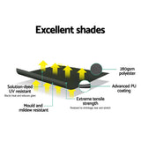 darrahopens Home & Garden > Shading Instahut Window Fixed Pivot Arm Awning Outdoor Blinds Retractable Canopy1.5X2.1M