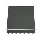 darrahopens Home & Garden > Shading Instahut Window Fixed Pivot Arm Awning Outdoor Blinds Retractable Canopy1.5X2.1M