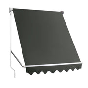 darrahopens Home & Garden > Shading Instahut Window Fixed Pivot Arm Awning Outdoor Blinds Retractable Canopy1.8X2.1M