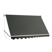 darrahopens Home & Garden > Shading Instahut Window Fixed Pivot Arm Awning Outdoor Blinds Retractable Canopy3.1X2.1M