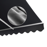 Darrahopens Home & Garden > Shading Outdoor Folding Arm Awning Retractable Sunshade Canopy Grey 3.0m x 2.5m