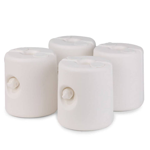 Darrahopens Home & Garden > Shading Red Track Gazebo Base Pod Kit Marquee Set Leg Fillable Water Sand Weight Pods