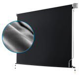 Darrahopens Home & Garden > Shading Retractable Straight Drop Roll Down Awning Garden Patio Screen 2.1X2.5M