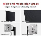 Darrahopens Home & Garden > Shading Retractable Straight Drop Roll Down Awning Garden Patio Screen 2.1X2.5M