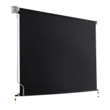Darrahopens Home & Garden > Shading Retractable Straight Drop Roll Down Awning Garden Patio Screen 2.1X2.5M
