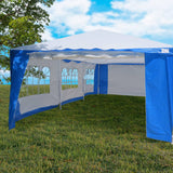 Darrahopens Home & Garden > Shading Wallaroo 4x8 Outdoor Event Wedding Marquee Tent Blue