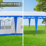 Darrahopens Home & Garden > Shading Wallaroo 4x8 Outdoor Event Wedding Marquee Tent Blue
