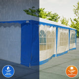 Darrahopens Home & Garden > Shading Wallaroo 4x8 Outdoor Event Wedding Marquee Tent Blue
