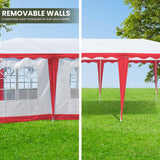 Darrahopens Home & Garden > Shading Wallaroo 4x8 Outdoor Event Wedding Marquee Tent Red