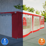 Darrahopens Home & Garden > Shading Wallaroo 4x8 Outdoor Event Wedding Marquee Tent Red