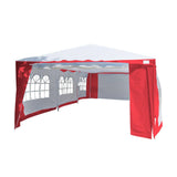 Darrahopens Home & Garden > Shading Wallaroo 4x8 Outdoor Event Wedding Marquee Tent Red