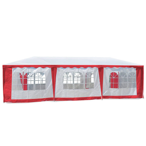 Darrahopens Home & Garden > Shading Wallaroo 4x8 Outdoor Event Wedding Marquee Tent Red
