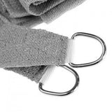 Darrahopens Home & Garden > Shading Wallaroo Outdoor Sun Shade Sail Canopy Grey Square 6 x 6M