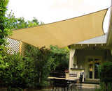 Darrahopens Home & Garden > Shading Wallaroo Rectangular Shade Sail Sand: 3m x 4m