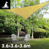 Darrahopens Home & Garden > Shading Wallaroo Triangular sail: 3.6 x 3.6 x 3.6m - Sand