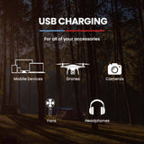 Darrahopens Home & Garden > Solar Panels GENPOWER 100W Portable USB Folding Solar Panel for Camping