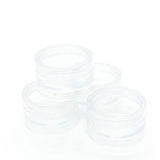 Darrahopens Home & Garden > Storage 10x 3ml Lip Balm Containers Jars + Lids - Small Cosmetic Cream Sample Pot