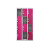 darrahopens Home & Garden > Storage 12-Door Locker for Office Gym Shed School Home Storage - 3-Digit Combination Lock