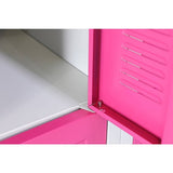 darrahopens Home & Garden > Storage 12-Door Locker for Office Gym Shed School Home Storage - Padlock-operated