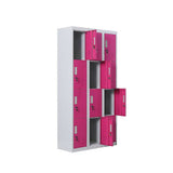 darrahopens Home & Garden > Storage 12-Door Locker for Office Gym Shed School Home Storage - Standard Lock with 2 Keys