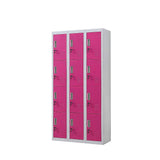 darrahopens Home & Garden > Storage 12-Door Locker for Office Gym Shed School Home Storage - Standard Lock with 2 Keys