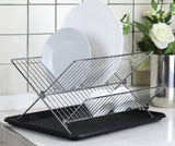 Darrahopens Home & Garden > Storage 2 Tier Folding Dish Rack