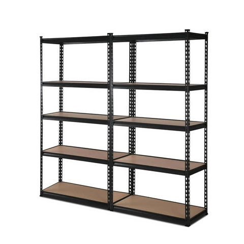 darrahopens Home & Garden > Storage 2x1.5M Warehouse Shelving Racking Storage Garage Steel Metal Shelves Rack