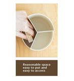 Darrahopens Home & Garden > Storage 360 degree rotating multi-functional pen holder with 3 separate layer for office desk organiser (Grey)