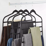 Darrahopens Home & Garden > Storage 3pcs Velvet Clothes Hangers Black