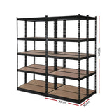 darrahopens Home & Garden > Storage 4x1.5M Warehouse Shelving Racking Storage Garage Steel Metal Shelves Rack