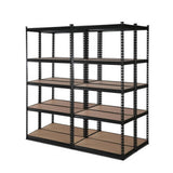 darrahopens Home & Garden > Storage 4x1.5M Warehouse Shelving Racking Storage Garage Steel Metal Shelves Rack