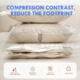 Darrahopens Home & Garden > Storage A+Living Vacuum Compression Clothing Quilt Capacity Finishing Household Storage Bag XL