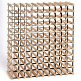 Darrahopens Home & Garden > Storage Artiss 120 Bottle Wine Rack Timber Wooden Storage Wall Racks Organiser Cellar