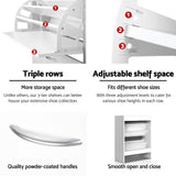 darrahopens Home & Garden > Storage Artiss 2 Door Shoe Cabinet - White