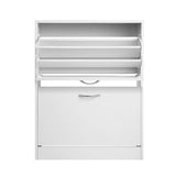 darrahopens Home & Garden > Storage Artiss 2 Door Shoe Cabinet - White