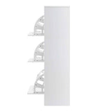 darrahopens Home & Garden > Storage Artiss 3 Tier Shoe Cabinet - White