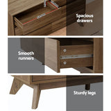 Darrahopens Home & Garden > Storage Artiss 6 Chest of Drawers Dresser Tallboy Lowboy Storage Cabinet Bedroom Table