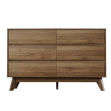 Darrahopens Home & Garden > Storage Artiss 6 Chest of Drawers Dresser Tallboy Lowboy Storage Cabinet Bedroom Table