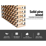 darrahopens Home & Garden > Storage Artiss 72 Bottle Timber Wine Rack