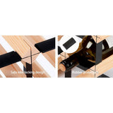 darrahopens Home & Garden > Storage Artiss 72 Bottle Timber Wine Rack