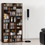 darrahopens Home & Garden > Storage Artiss Adjustable Book Storage Shelf Rack Unit - Expresso